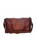 KPL 21 Inch Vintage Leather Duffel Travel Gym Sports Overnight Weekend Duffel Bag