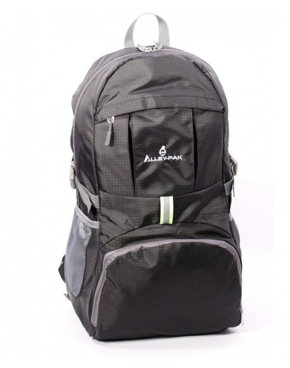 Lightweight Travel Hiking Waterproof Daypack 35L With Reflector Black Backpack
