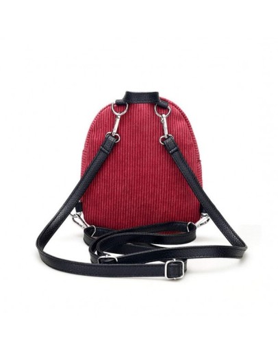 Cloth Fabric Ladies Backpack Mini Student Bags