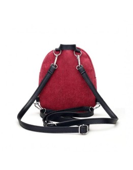 Cloth Fabric Ladies Backpack Mini Student Bags