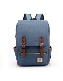 Vintage Laptop Backpack College Backpack School Bag